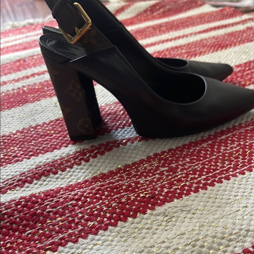 Elegant Black Designer Women's Heels